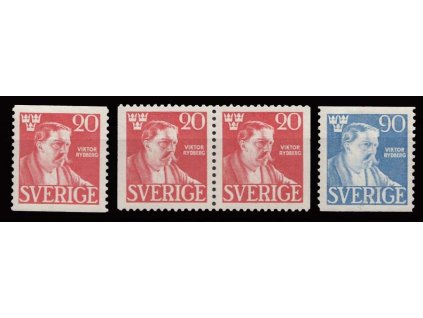 1945, 20-90Ö série Rydberg, MiNr.314-15, ** , dv