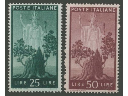 1945, 25 a 50L Strom, MiNr.701,703, **