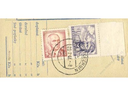1946, DR Hangstererben, smíšená frankatura