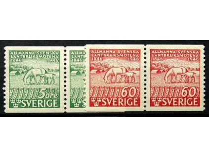 1946, 5-60Ö série, 2pásky, **