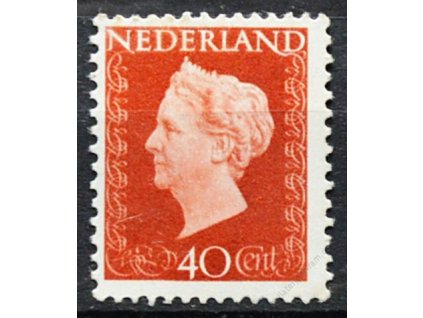 1947, 40C Vilemína, MiNr.489, **