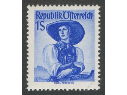 1948, 1S Kroje, MiNr.910, **