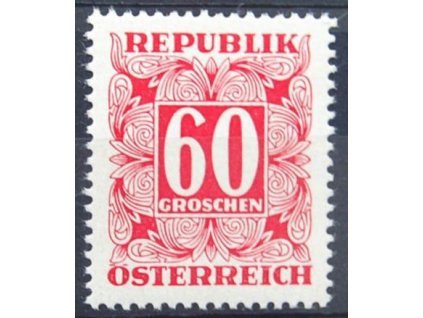 1949, 60g doplatní, MiNr.242, **