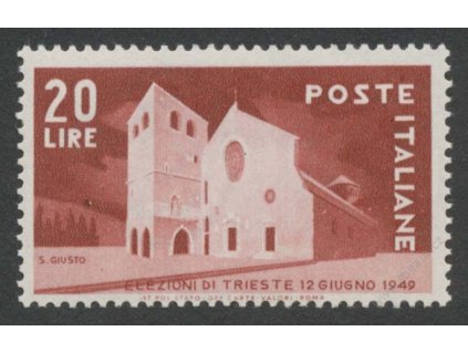 1949, 20L Kostel, MiNr.779, * po nálepce