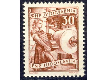 1950, 30Din Pracující, MiNr.638, **