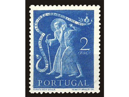 1950, 2E sv.Johann, MiNr.756, **