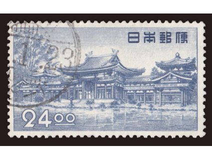 Japonsko, 1950, 24Y Chrám, MiNr.511, razítkované