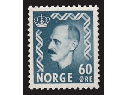 1950, 60Q Haakon, MiNr.367, **