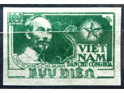 Vietnam-Nord, 1951, 100D, MiNr.5B, (*)