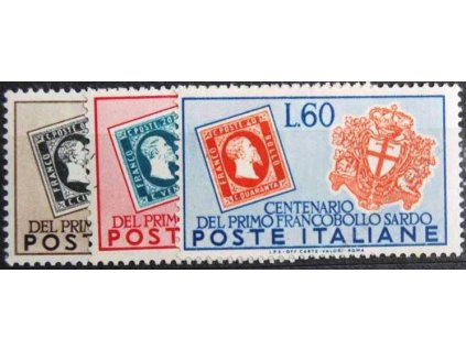 1951, 10-60L série, MiNr.845-47, **