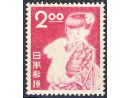 Japonsko, 1951, 2Y Nový rok, MiNr.513, **