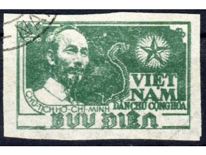 Vietnam, 1951, 100D Ho Chi Minh, MiNr.5B, razítko