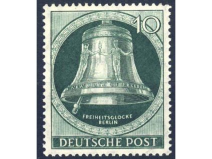 1951, 10Pf Zvon, MiNr.76, **