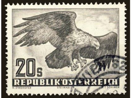 1952, 20S letecká, MiNr.968, razítkované