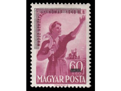 1952, 60f fialová, MiNr.1243, **