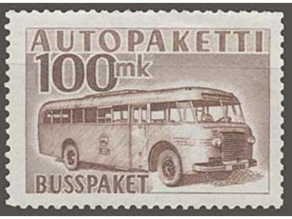 1952, 100M Auto-Paketmarken, MiNr.9, **
