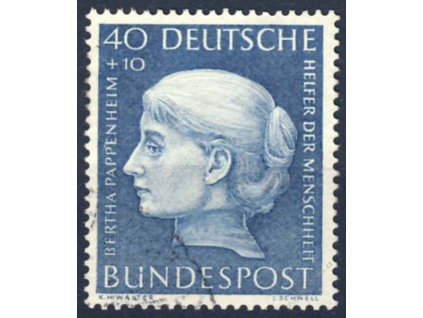 1954, 40Pf Osobnosti, MiNr.203, razítkované