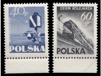 1954, 40-60Gr série Den Železnice, ** , dvl