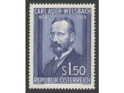 1954, 1.50S Freiherr, MiNr.1006, **