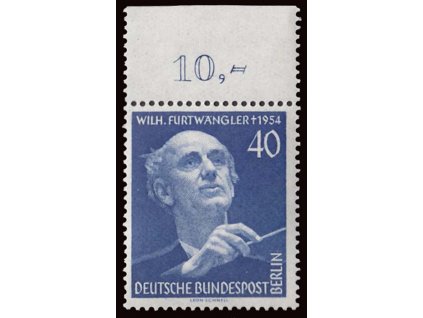 1955, 40Pf Furtwängler, MiNr.128, **