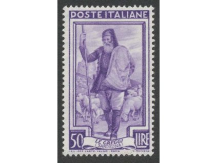 1955, 50L Pastýř, MiNr.931, **