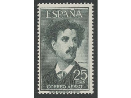 1956, 25Pta letecká, MiNr.1070, ** , lehké faldy