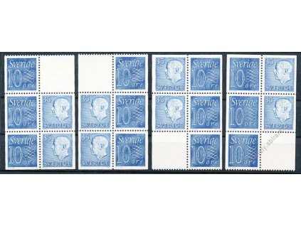 1957/62, MiNr.430,490, ** , 4 varianty soutisku