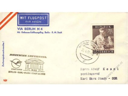 1958, Let Berlin-Karl-Marx-Stadt 2.5.1958