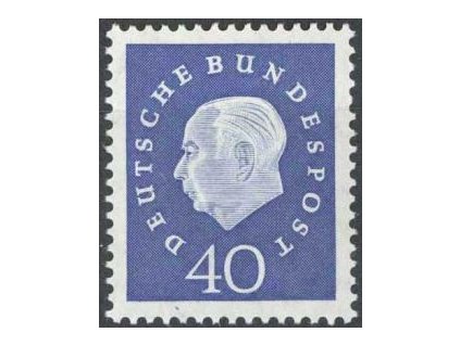 1959, 40Pf Heuss, MiNr.305, **