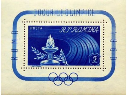 1960, aršík, MiNr.Bl.46, dv, **