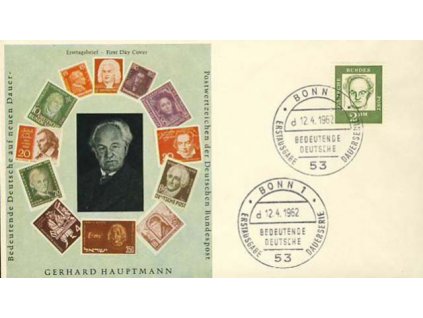 1962, FDC MiNr.362, DR Bonn