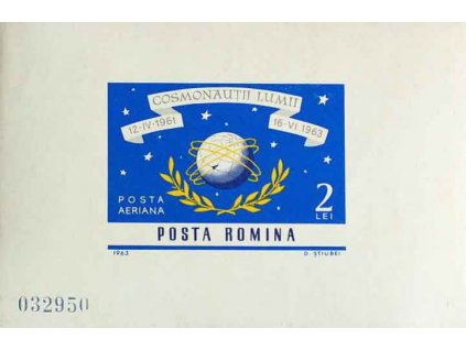 1964, aršík, MiNr.Bl.56, ** , drobná vada lepu