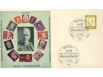 1964, FDC MiNr.360, DR Bonn