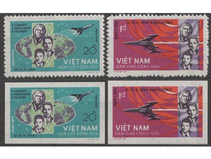 Vietnam, 1965, 20xu-1D série, MiNr.359-60, (*)