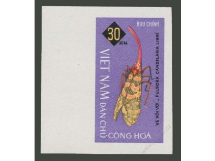 Vietnam, 1965, 30xu Hmyz, nezoubkovaná, (*)