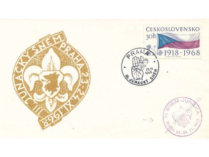 1968, Praha, III. Junácký sněm, obálka