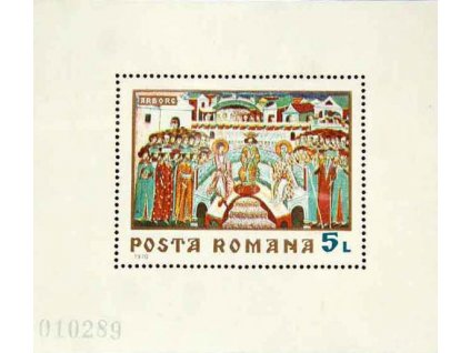 1970, aršík, MiNr.Bl.76, ** , dv