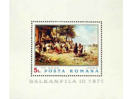 1971, aršík, MiNr.Bl.84, **