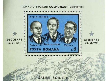 1971, aršík, MiNr.Bl.85, **