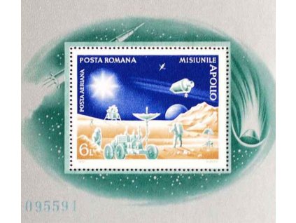 1972, aršík, MiNr.Bl.102, **