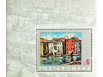 1972, aršík, MiNr.Bl.99, ** , dv