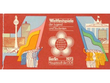 1973, sešitek Weltfestspiele, ** , kompletní