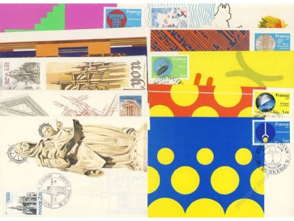 1981, 10 kusů Carte Maxima, každá jiná