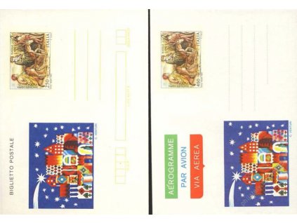 1982, 2 kusy aerogramů, neprošlé, každý jiný