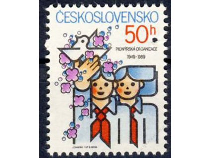 1989, 50h PO SSM, Nr.2891, ** , průpich - Vzor