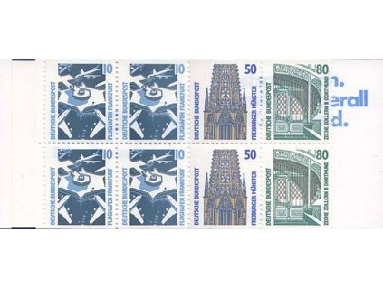 1989, známkový sešitek H-Bl.-MiNr.30, **
