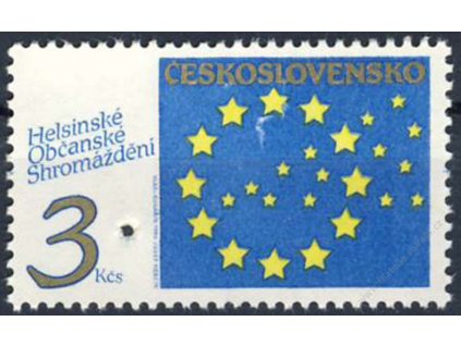1990, 3Kčs Helsinky, Nr.2959, ** , průpich - Vzor
