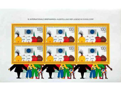 1990, aršík, MiNr.Bl.21, **