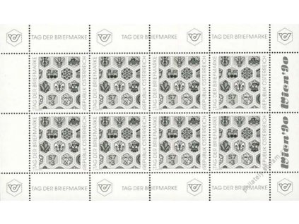 1990, Gedenblätter Briefmarkenausstellung Wien (*)
