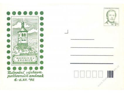 1992, Roudnice nad Labem, Hláska, Výstava známek